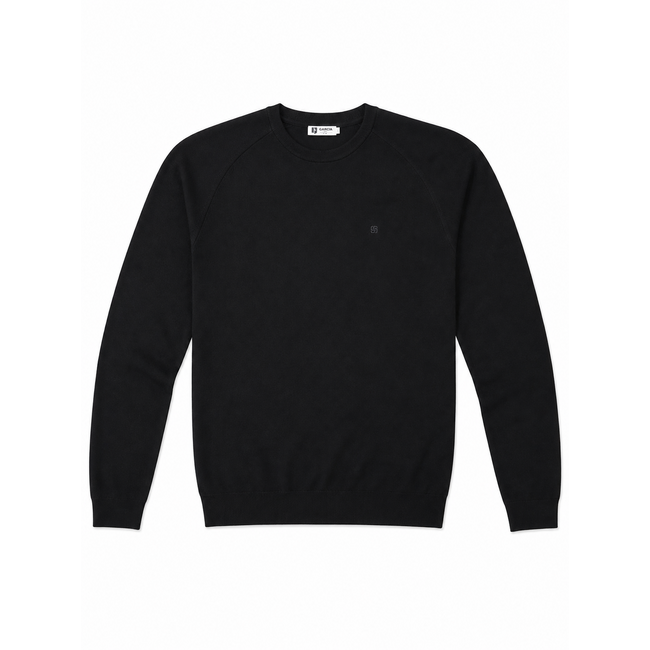 Gabbiano Gabbiano 6167284 DOME Crewneck Knitwear Sweater Black - Regular Fit