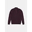 Gabbiano Gabbiano 6167278 HOYT Tech Knit Half Zip Burnt Bordeaux - Regular Fit