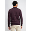 Gabbiano Gabbiano 6167278 HOYT Tech Knit Half Zip Burnt Bordeaux - Regular Fit