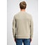 Gabbiano Gabbiano 6167283 EWAN Garment Dye Crewneck Knitwear Sweater Sage Green - Regular Fit