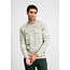 Gabbiano Gabbiano 6167270 NIKO Melange Stripe Crewneck Knit Highland Green - Regular Fit