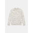 Gabbiano Gabbiano 6167270 NIKO Melange Stripe Crewneck Knit Highland Green - Regular Fit