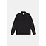 Gabbiano Gabbiano 4267422 EASON Sweat Zip Overshirt Black - Regular Fit