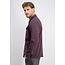 Gabbiano Gabbiano 4267422 EASON Sweat Zip Overshirt Burnt Bordeaux - Regular Fit