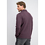 Gabbiano Gabbiano 4267422 EASON Sweat Zip Overshirt Burnt Bordeaux - Regular Fit