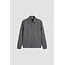 Antony Morato Antony Morato MMCO00966-FA600297 Grey regular-fit coat in bi-stretch fabric with logo on metal badge
