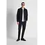 Antony Morato Antony Morato MMCO00966-FA600297 Black regular-fit coat in bi-stretch fabric with logo on metal badge