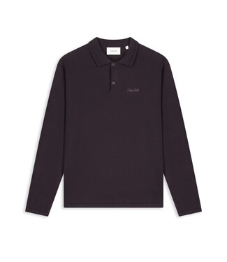 PurePath (by PureWhite) Light Weight Knit Polo Dark Brown - Regular Fit