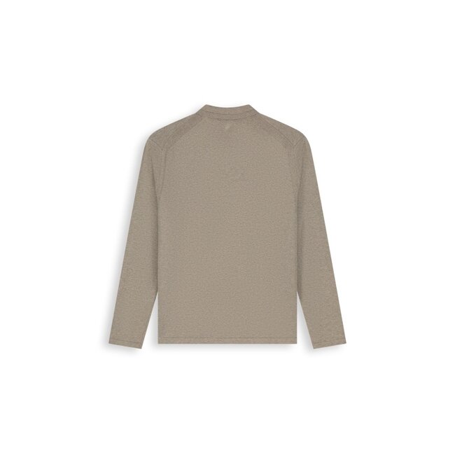 PurePath (by PureWhite) PurePath 26030801 Light Weight Knit Polo Taupe - Regular Fit