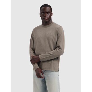 PurePath (by PureWhite) Lightweight Knit Sweater Taupe - Regular Fit