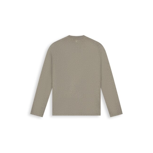 PurePath (by PureWhite) PurePath 26030802 Lightweight Knit Sweater Taupe - Regular Fit