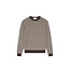 PurePath (by PureWhite) PurePath 26030803 Ladderstitch Sweater Dark Brown - Regular Fit