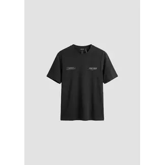 Antony Morato t-shirt in cotton jersey with print front and back Black - Relaxed Fit