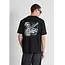 Antony Morato Antony Morato MMKS02718-FA100240 t-shirt in cotton jersey with print front and back Black - Relaxed Fit