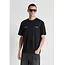Antony Morato Antony Morato MMKS02718-FA100240 t-shirt in cotton jersey with print front and back Black - Relaxed Fit