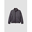 Antony Morato Antony Morato MMCO01017-FA600275 coat in padded shioze nylon with logo on rubber patch Steel Grey - Regular Fit