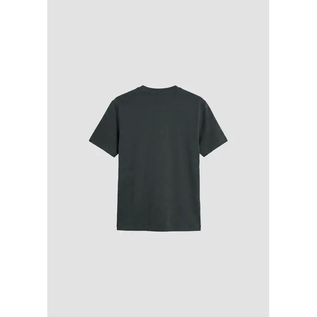 Antony Morato Antony Morato MMKS02727-FA100282 t-shirt in cotton jersey with print Forest Green - Regular Fit