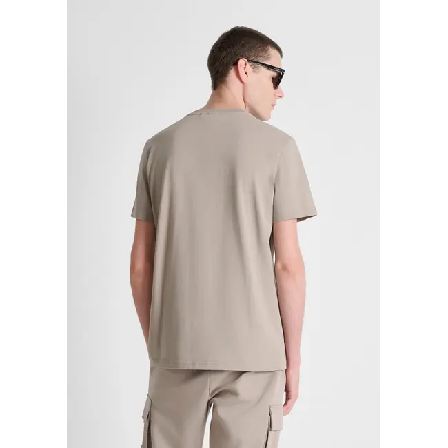 Antony Morato Antony Morato MMKS02730-FA100240 t-shirt in cotton jersey with print on front - Regular Fit