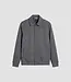 Antony Morato Antony Morato MMCO00966-FA600297 Grey regular-fit coat in bi-stretch fabric with logo on metal badge