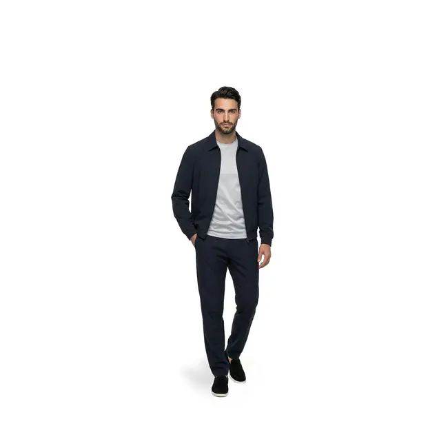 Malelions Malelions Premium Tech Pants Navy - Slim Fit
