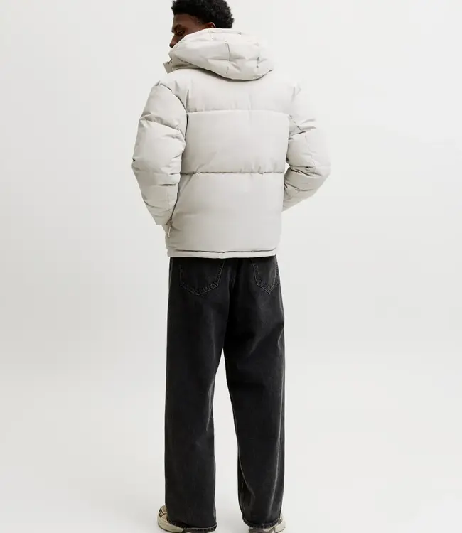 Jack & Jones Jack & Jones 12298862 JJESOHO PUFFER HOOD AW26 SN Dove