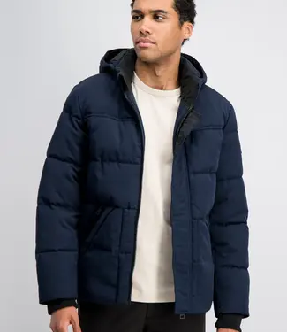 Gabbiano 'Ridge' Jacket Short Puffer Navy
