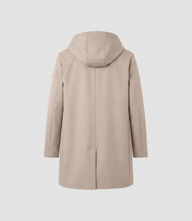 Antony Morato Antony Morato Grit regular-fit coat in viscose twill with detachable part