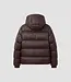 Antony Morato Antony Morato MMCO00935-FA600275 Coffee relaxed-fit coat in padded shioze nylon with logo on rubber patch