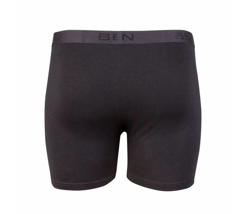 heren boxershort met gulp zwart