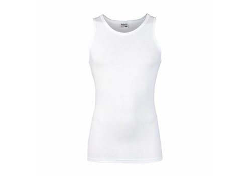 Beeren Heren Singlet Comfort Feeling Wit