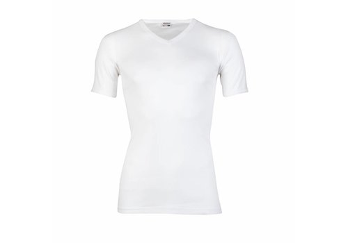 Beeren Heren T-Shirt V-Hals M3000 Wit