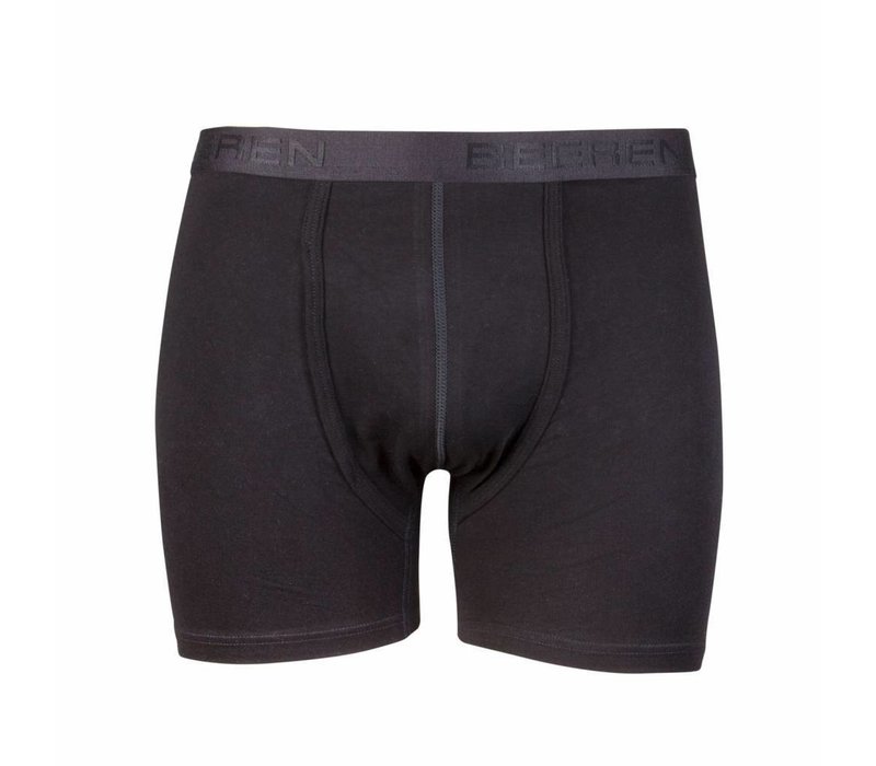 heren boxershort met gulp zwart voordeelpack