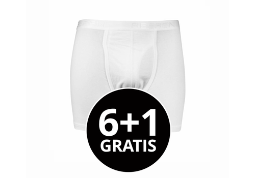 Beeren Heren Boxershort Met Gulp Wit voordeelpack