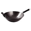 HorecaTraders Wok platte bodem | inductie geschikt | 36 cm Ì÷