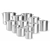 Kookpan Aluminium met deksel | 12 Formaten