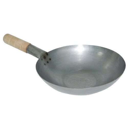  HorecaTraders Wok platte bodem | 4 Formaten 