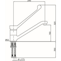 Mengkraan Elleboogbediening 30 Liter/Min.
