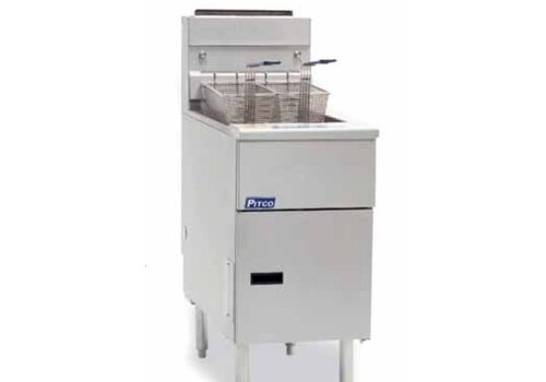 Pitco SG 14 s Professionele Gasfriteuse 23 Liter 