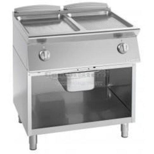  Giorik Elektrische Bakplaat Glad en Geribbeld | 80x70x90cm 