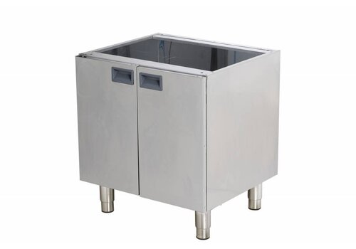 Combisteel Onderstel met 2 deuren 60x52x66 cm (bxdxh) 