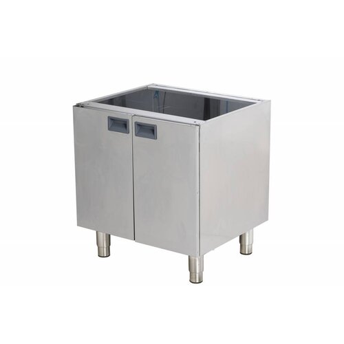  Combisteel Onderstel met 2 deuren 60x52x66 cm (bxdxh) 