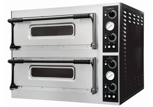  Combisteel Horeca Pizzaoven Elektrisch 14400 Watt | 12 Pizza's 