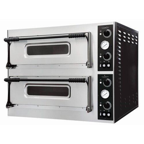  Combisteel Horeca Pizzaoven Elektrisch 14400 Watt | 12 Pizza's 
