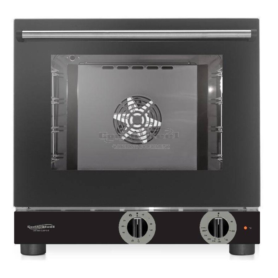 Heteluchtoven - 54(h)x55x60,5 cm- inc. 4 bakplaten