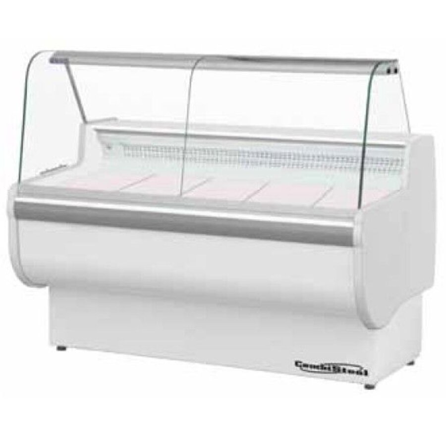 Gekoelde toonvitrine - 122(h)x205x81cm