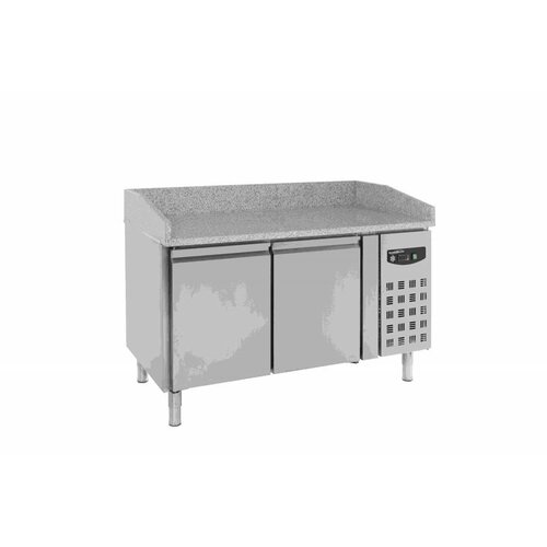  Combisteel Pizzawerkbank | 2 Deurs 152x80x100 cm 