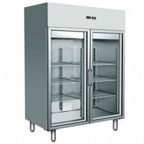  Combisteel Koelkast met 2 Glazen Deuren 1325 Liter 