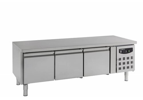  Combisteel Professionele Koelwerkbank 3 deuren | 3 X 1/1 Gastronorm 