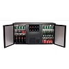 Combisteel Bardisplay deluxe 2 deurs / Flessennest 86,6x167x56 cm