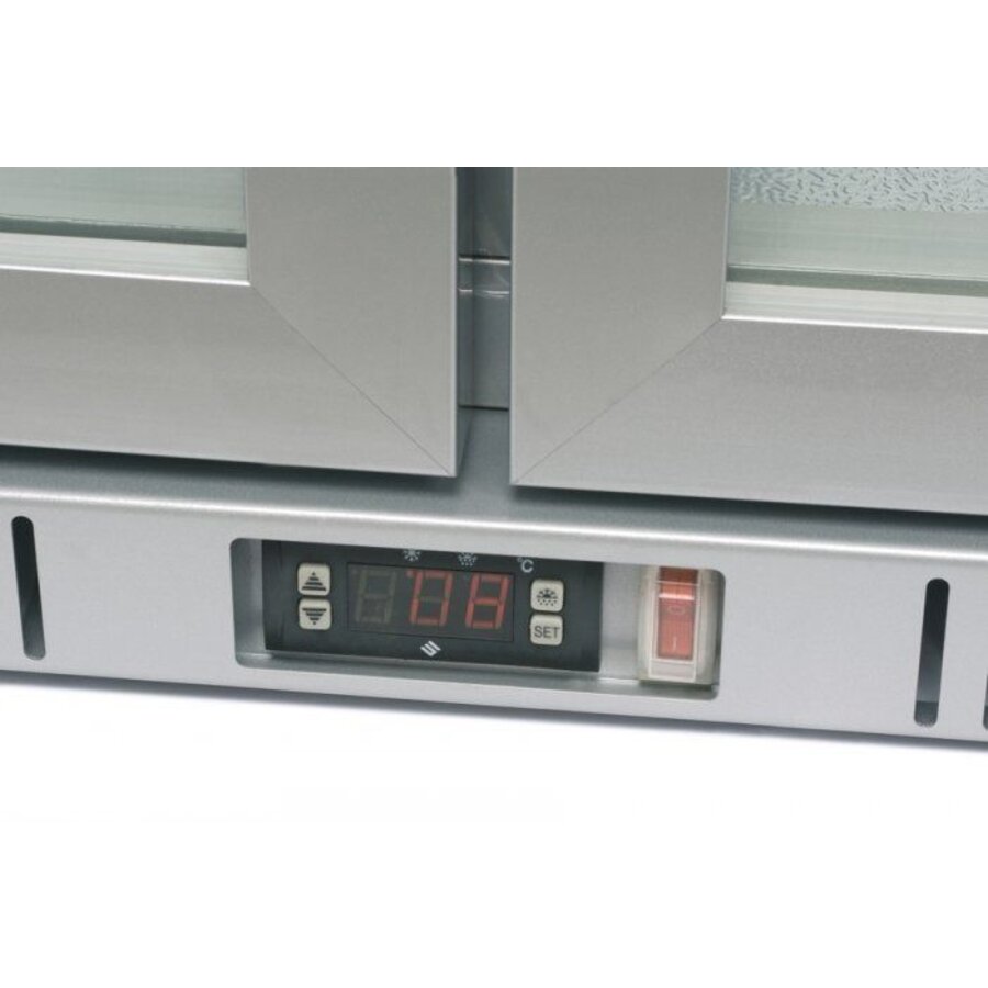 Bar Koelkast met klapdeuren 90x90x52 cm